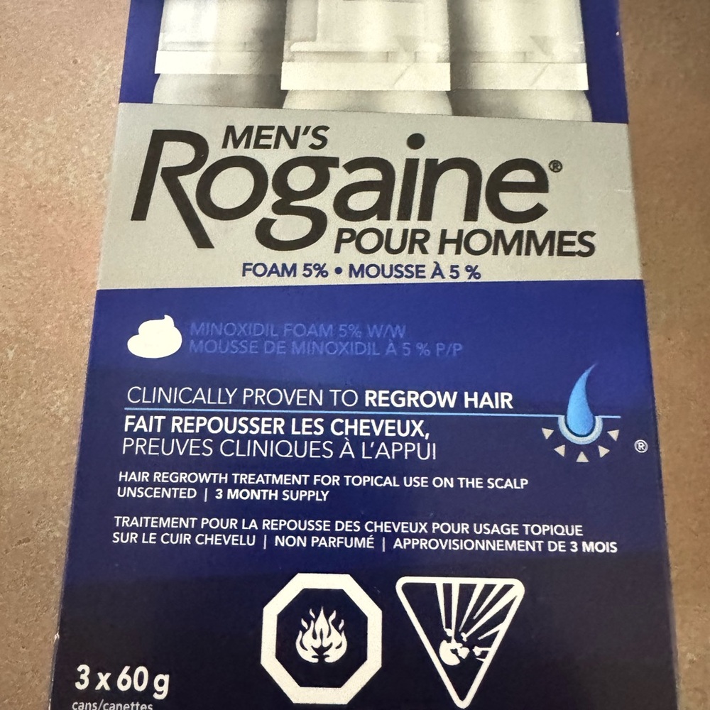 Men's Hair Regrowth Treatment  3month supply